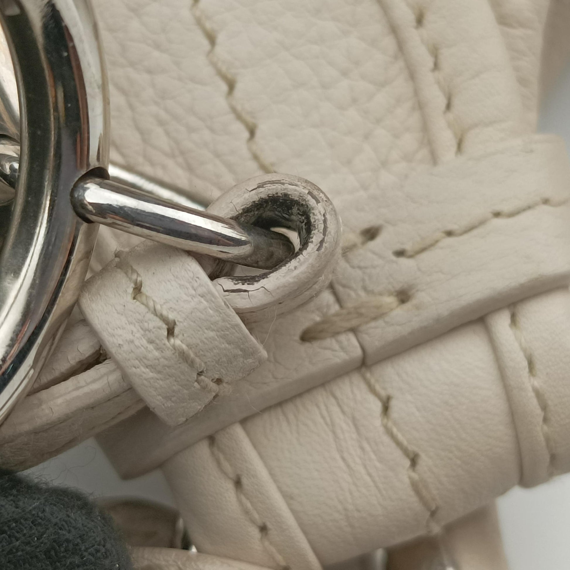 61 Hobo White leather 17-BO-007861 ホーボー ホワイト レザー 17-BO-0078