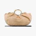 Soft Babe Shopping Bag Beige Leather 03-BO-0028ソフト ベイブ ショッピング バッグ ベージュ レザー 03-BO-0028