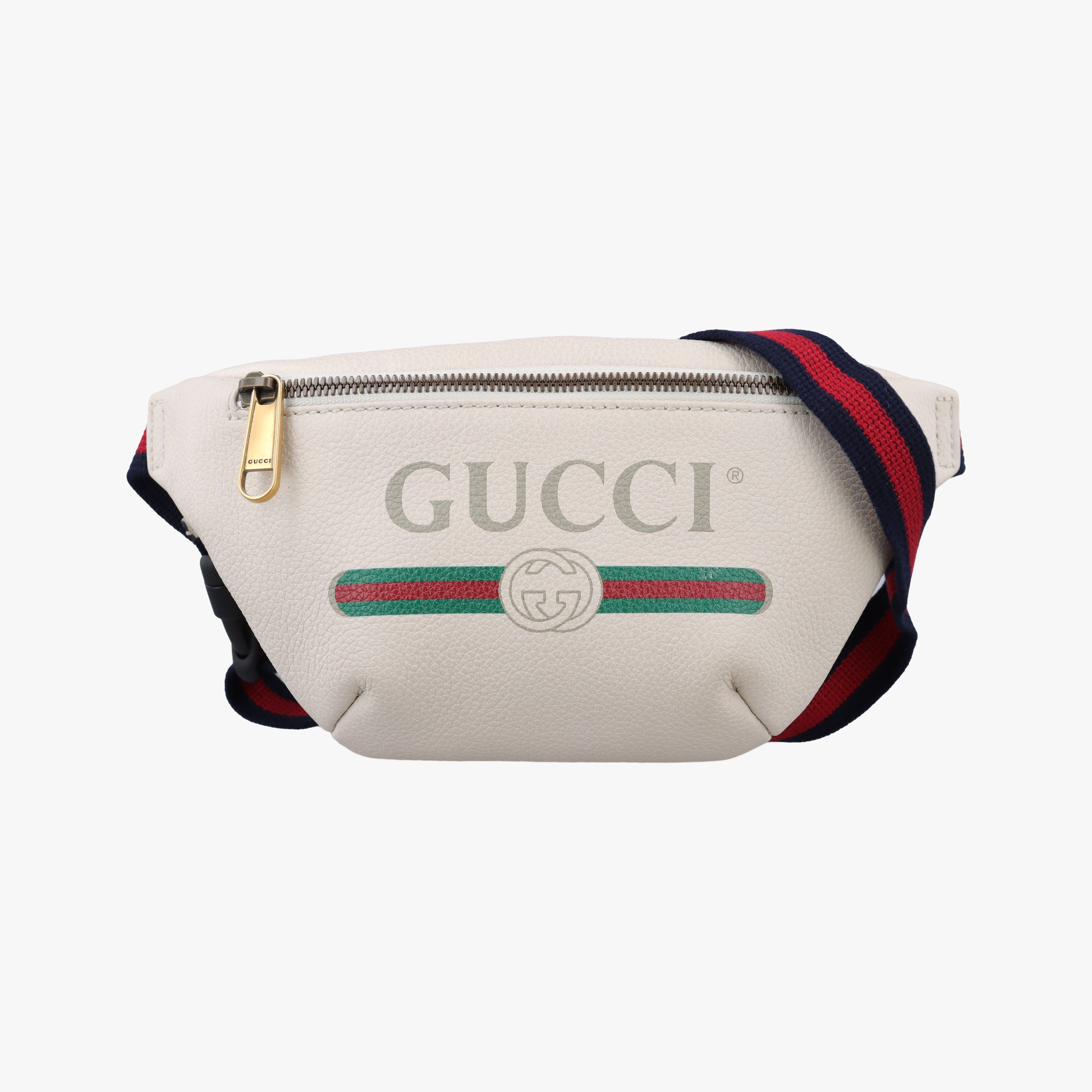 Gucci Print White Leather 527792 E027889335グッチプリント ホワイト レザー 527792 E027889335