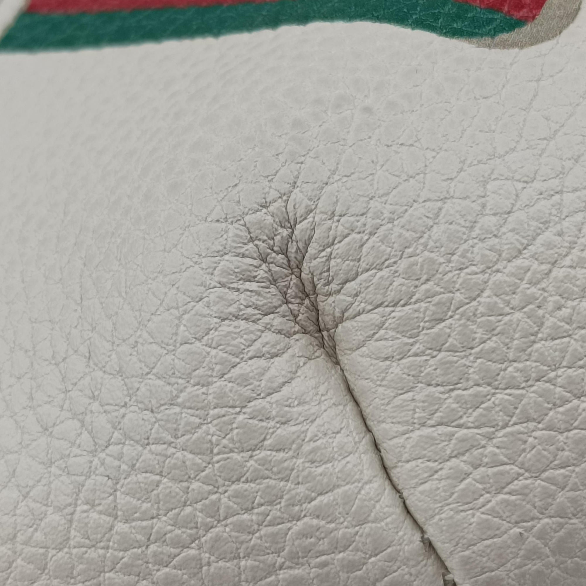 Gucci Print White Leather 527792 E027889335グッチプリント ホワイト レザー 527792 E027889335