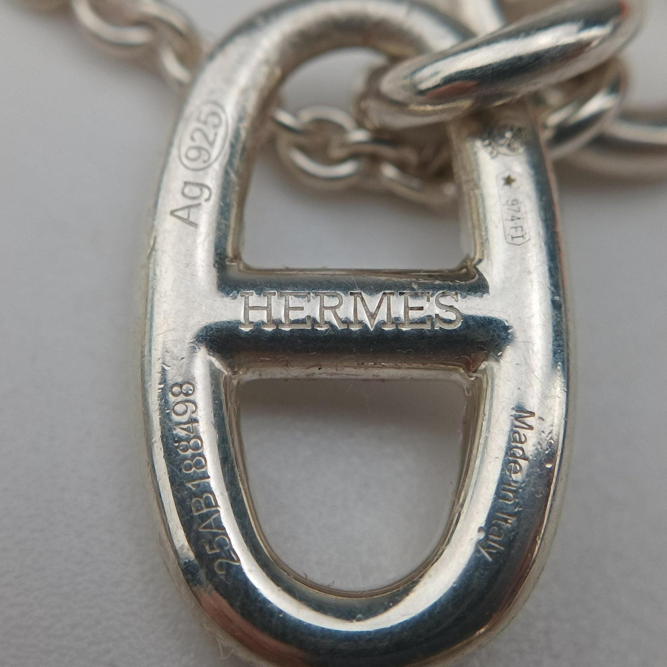 Chaine d'ancre Amulet Silver Ag925 25AB188498シェーヌダンクル アミュレット シルバー Ag925 25AB188498