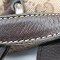 Babouska Hysteria Brown canvas×leather 229852 I8532555バブーシュカ ヒステリア ブラウン キャンバス×レザー 229852 I8532555