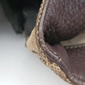 Babouska Hysteria Brown canvas×leather 229852 I8532555バブーシュカ ヒステリア ブラウン キャンバス×レザー 229852 I8532555