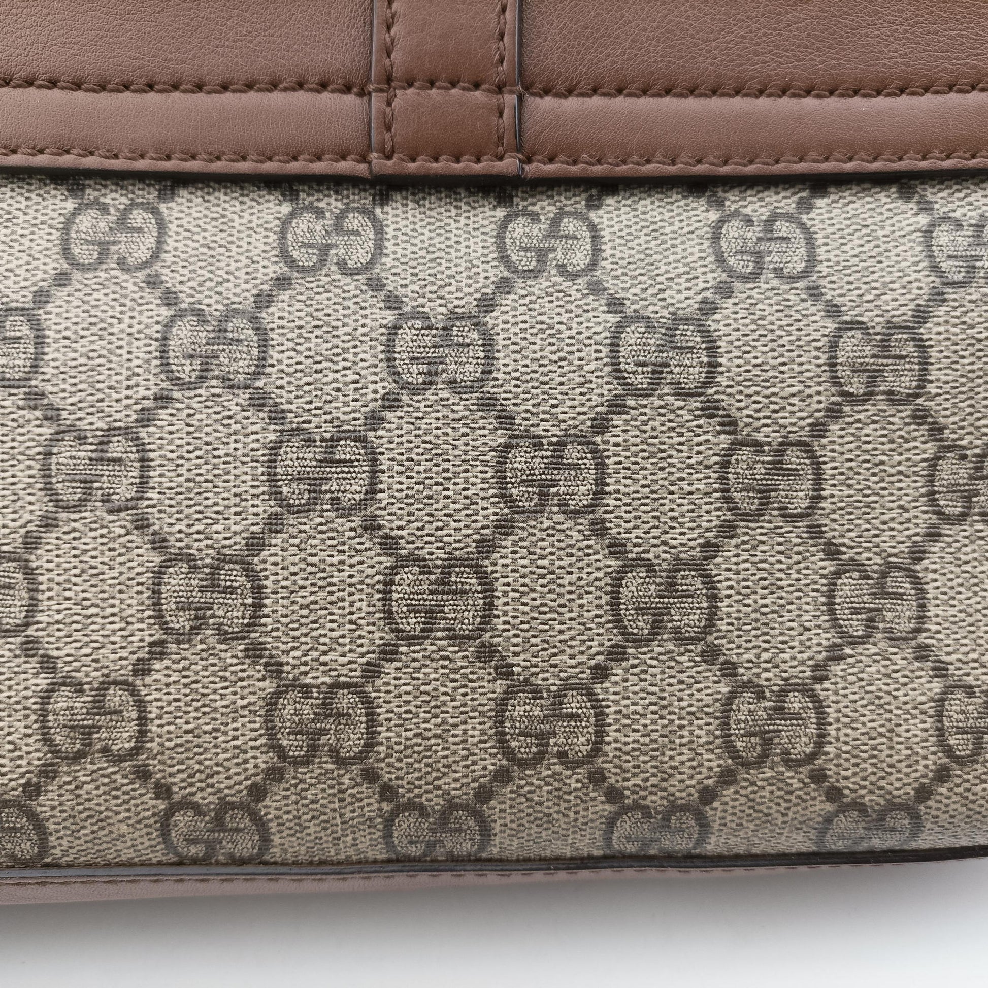 Sukey khaki×brown canvas × leather 336748 G015368641スーキー カーキ×ブラウン キャンバス×レザー 336748 G015368641