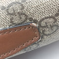 Sukey khaki×brown canvas × leather 336748 G015368641スーキー カーキ×ブラウン キャンバス×レザー 336748 G015368641