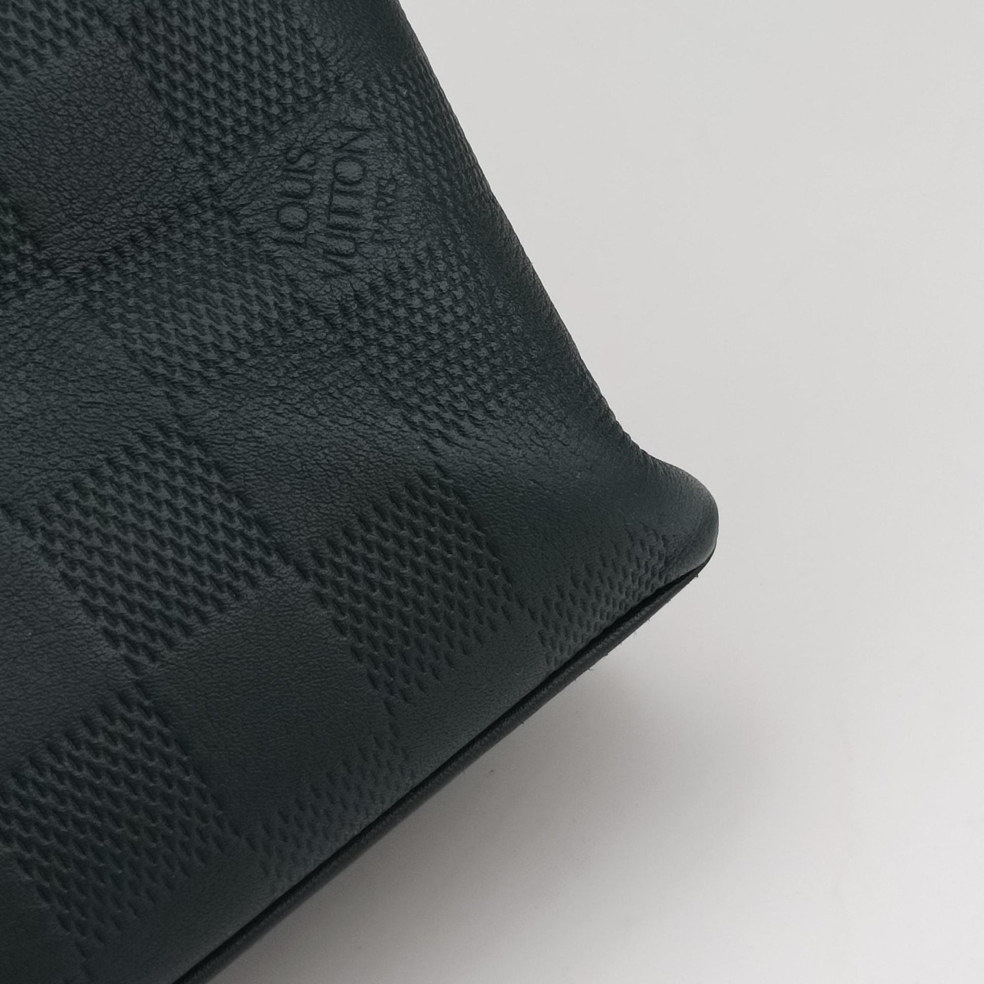 Porte Documents Jour Noir Damier Graphite N48224 CA2134ポルトドキュマン ジュール ノワール ダミエ グラフィット N48224 CA2134