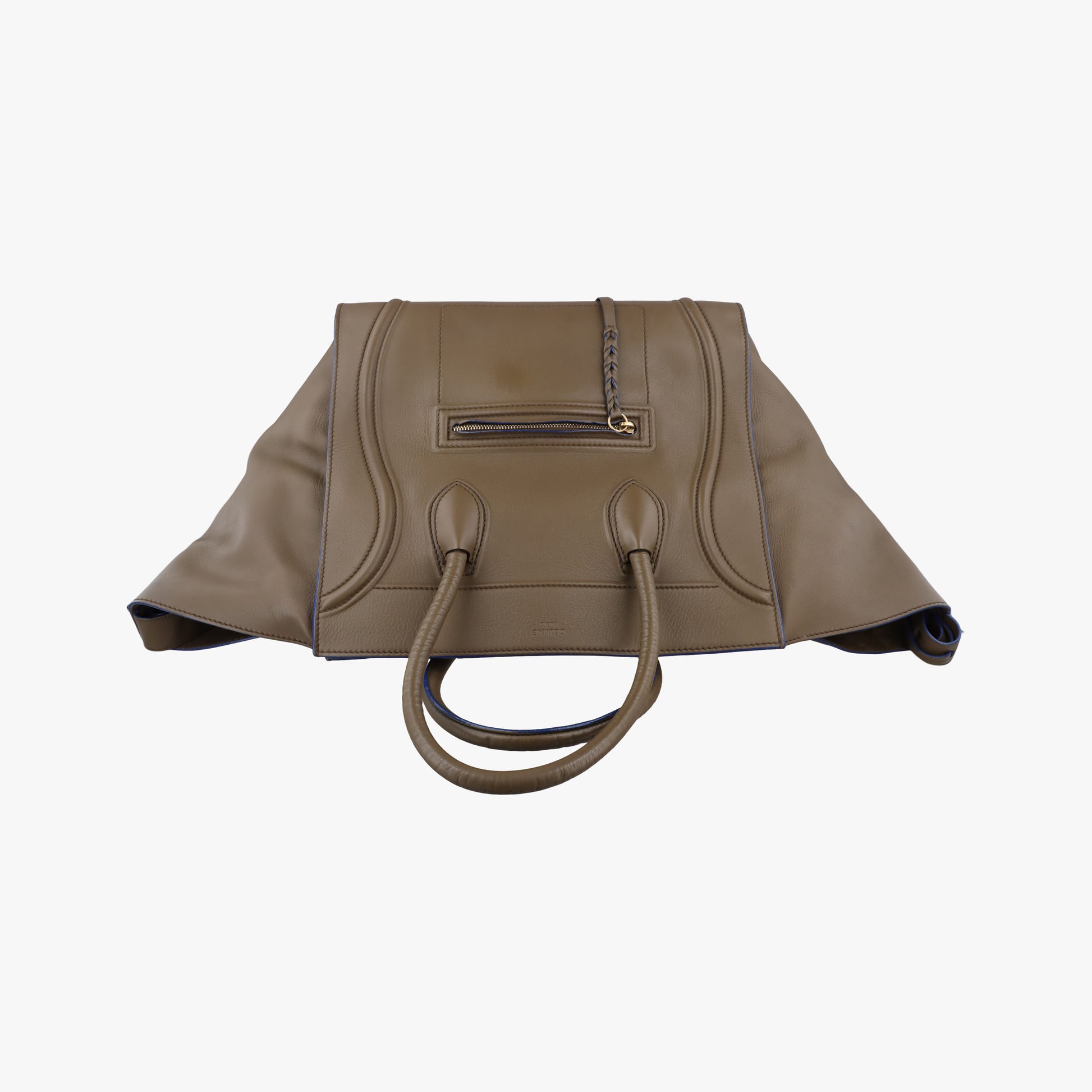 Luggage Small Square Phantom Brown Leather F-PA-0152ラゲージスモールスクエアファントム ブラウン レザー F-PA-0152