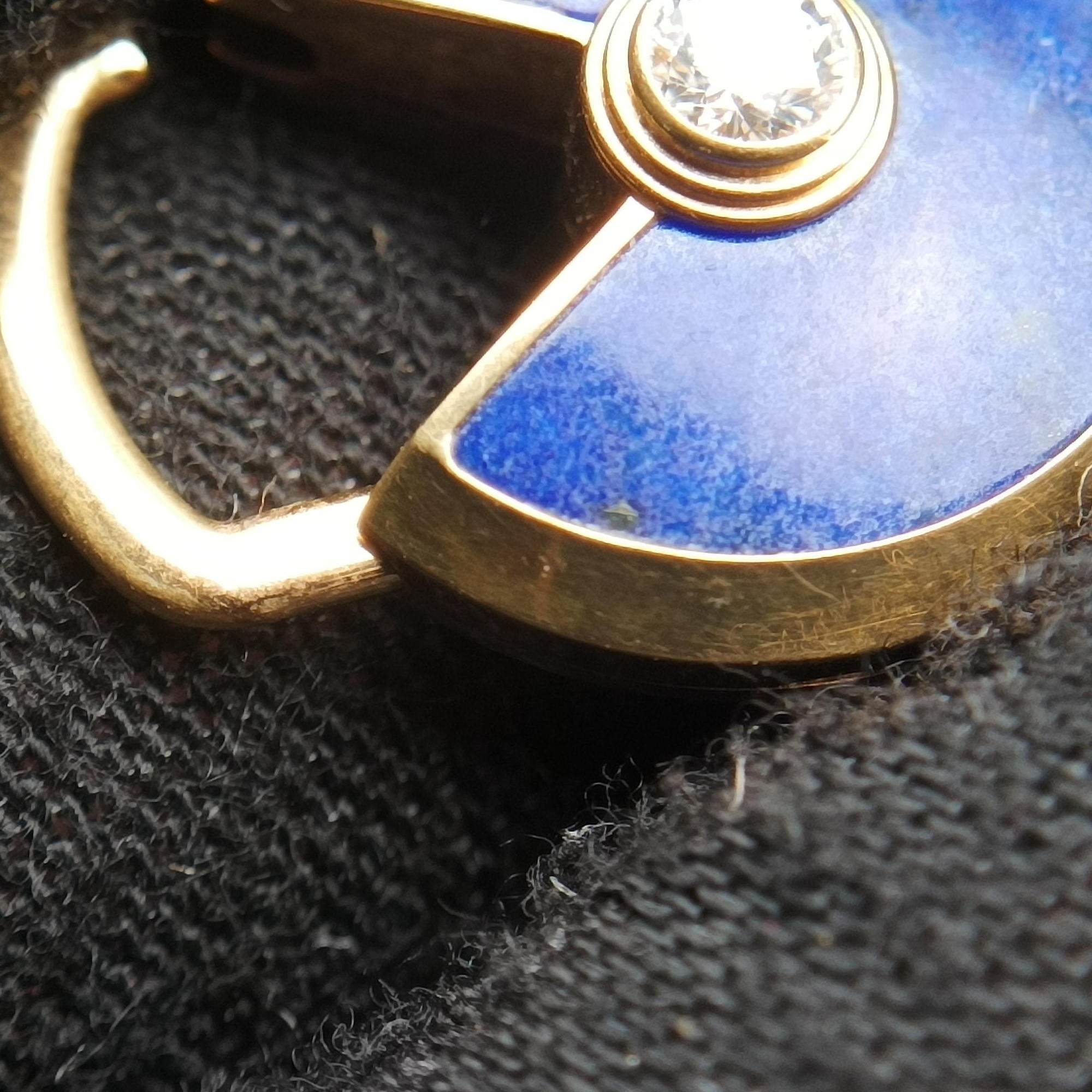 Amulette de Cartier Blue×yellow gold AU750 B7224521 BXD988アミュレット ドゥ カルティエ ブルー×イエローゴールド AU750 B7224521 BXD988