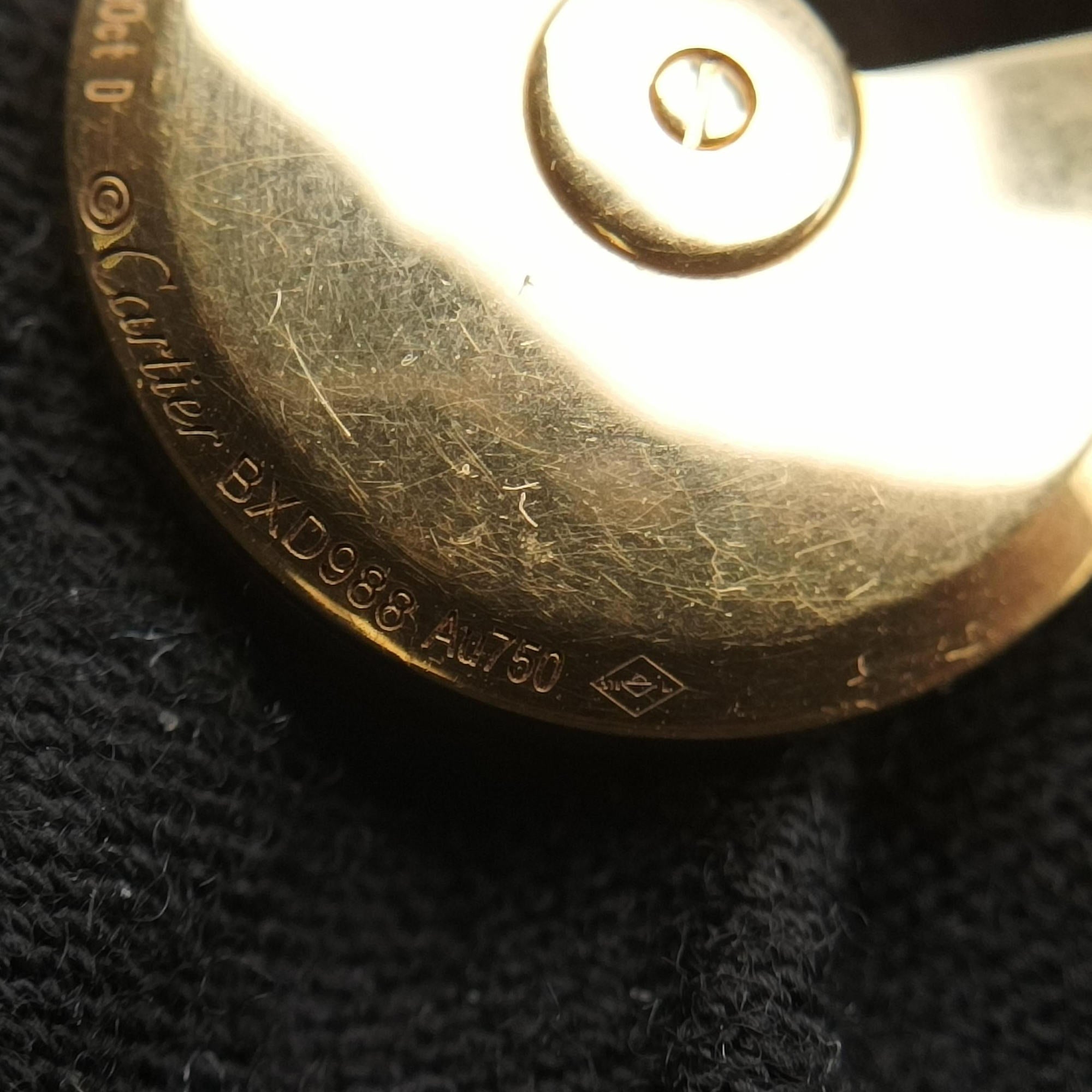 Amulette de Cartier Blue×yellow gold AU750 B7224521 BXD988アミュレット ドゥ カルティエ ブルー×イエローゴールド AU750 B7224521 BXD988