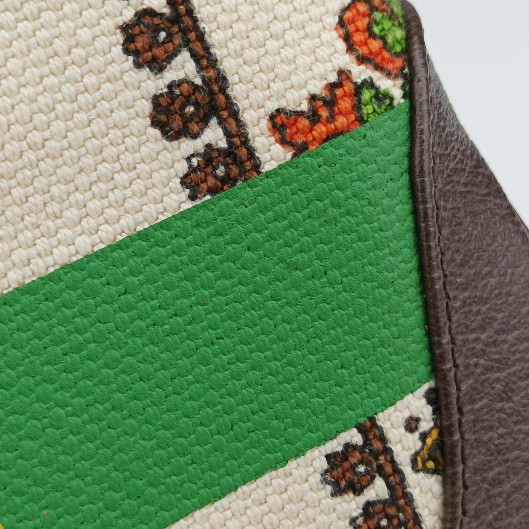 Jackie 1961 Music Is Mine Multicolour canvas×leather 636706 B035810545ジャッキー 1961 ミュージック イズ マイン マルチカラー キャンバス×レザー 636706 B035810545