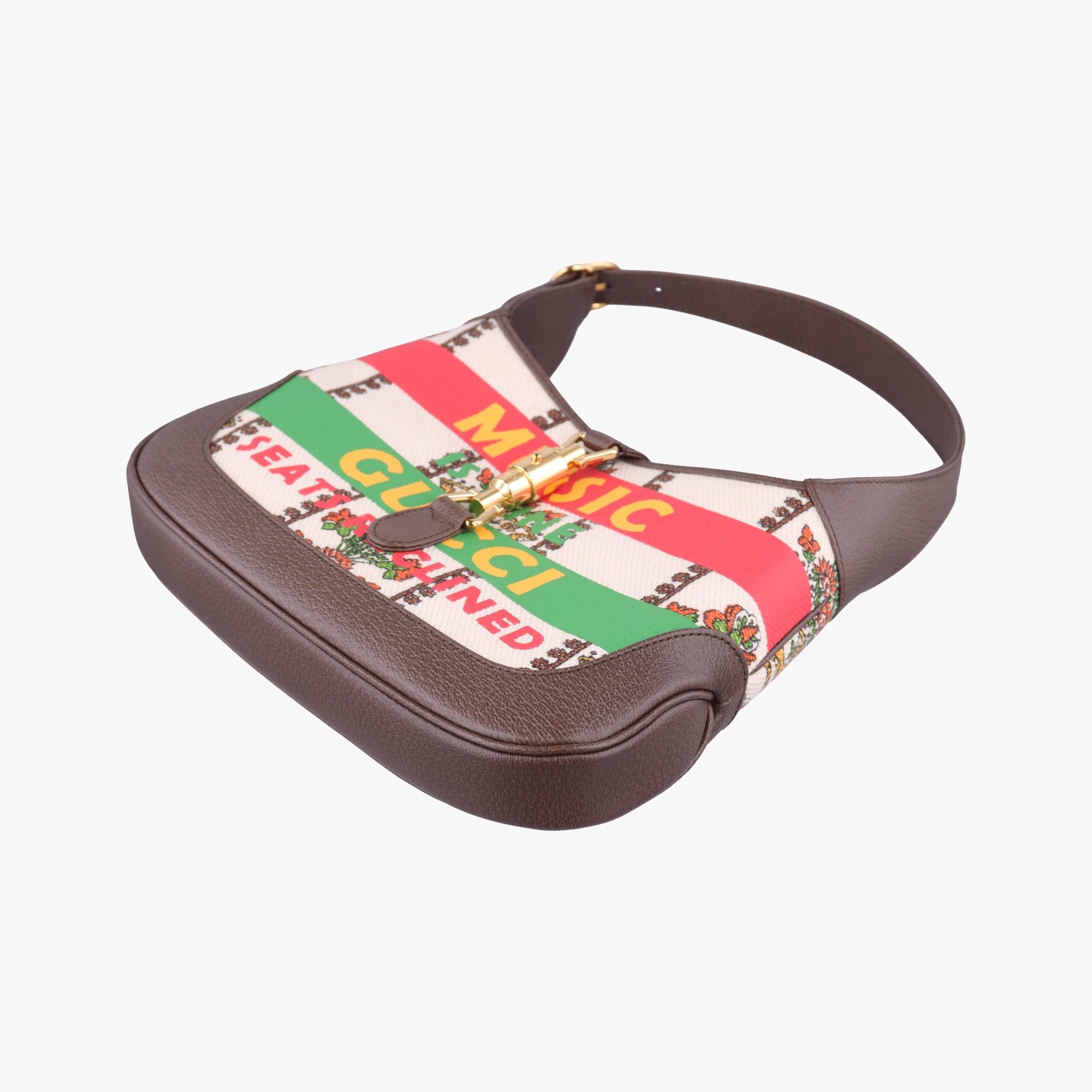 Jackie 1961 Music Is Mine Multicolour canvas×leather 636706 B035810545ジャッキー 1961 ミュージック イズ マイン マルチカラー キャンバス×レザー 636706 B035810545