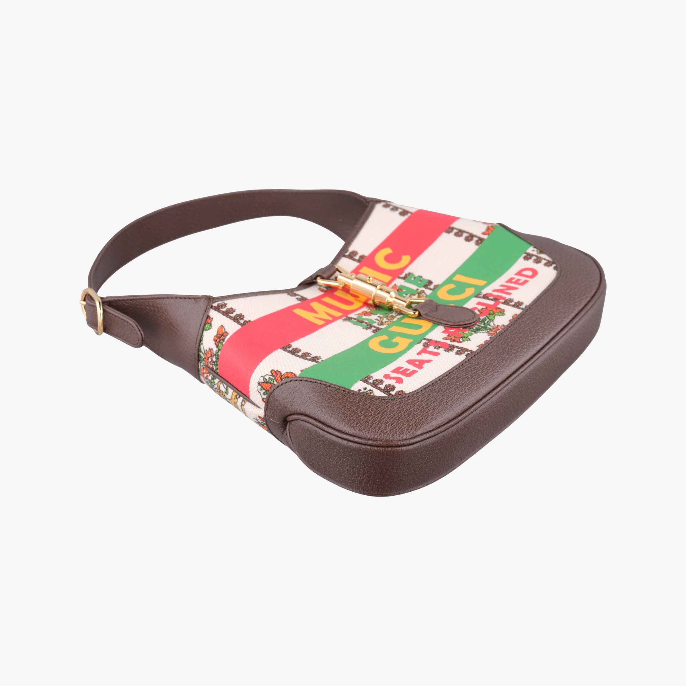 Jackie 1961 Music Is Mine Multicolour canvas×leather 636706 B035810545ジャッキー 1961 ミュージック イズ マイン マルチカラー キャンバス×レザー 636706 B035810545