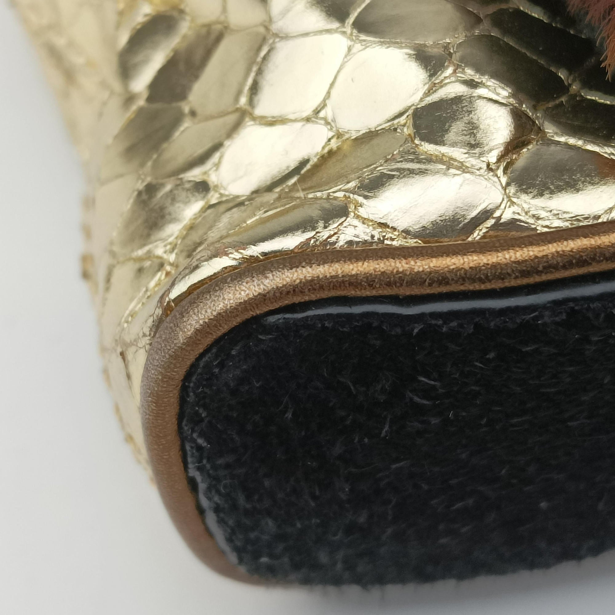 Leopard print Multicolour ponyhair×snakeskin レオパード柄 マルチカラー ハラコ×ヘビ革 