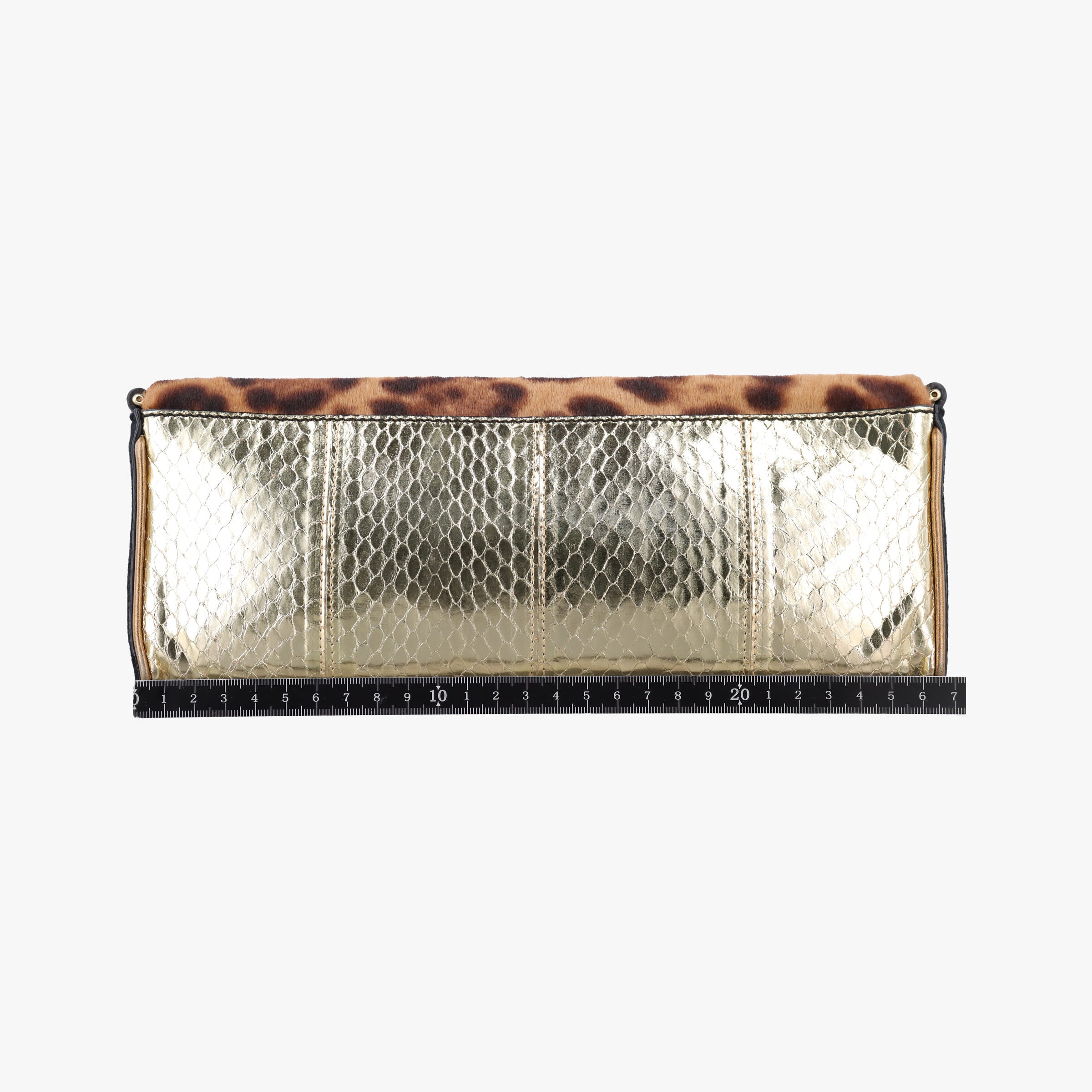 Leopard print Multicolour ponyhair×snakeskin レオパード柄 マルチカラー ハラコ×ヘビ革 