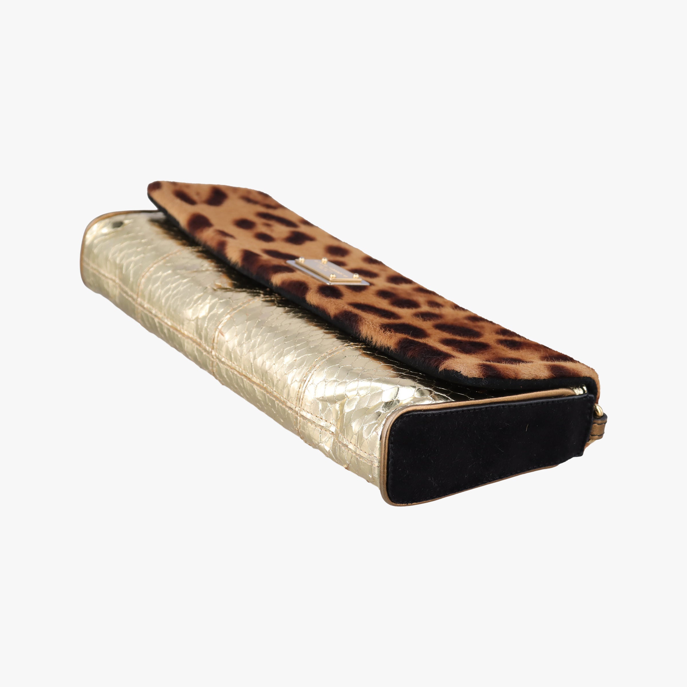 Leopard print Multicolour ponyhair×snakeskin レオパード柄 マルチカラー ハラコ×ヘビ革 