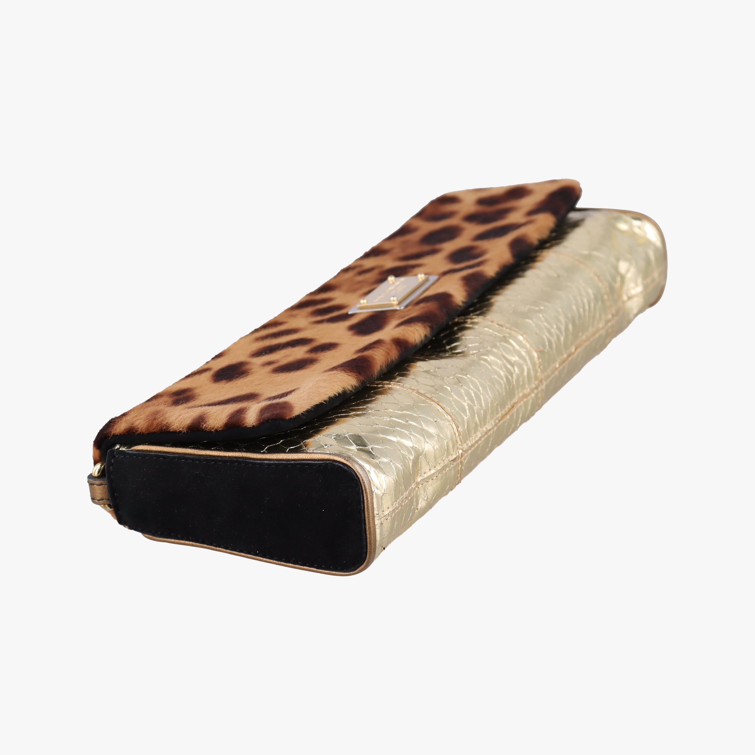 Leopard print Multicolour ponyhair×snakeskin レオパード柄 マルチカラー ハラコ×ヘビ革 