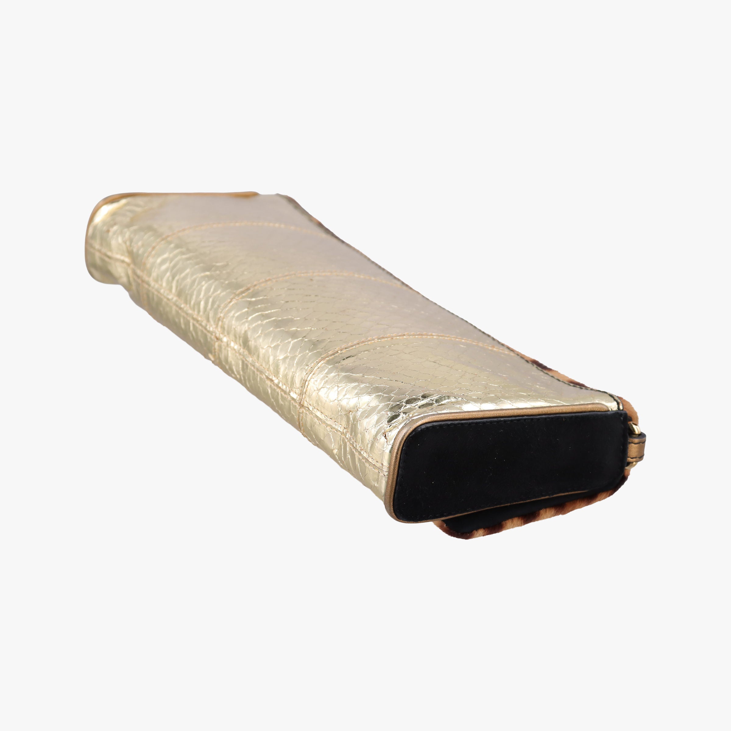 Leopard print Multicolour ponyhair×snakeskin レオパード柄 マルチカラー ハラコ×ヘビ革 