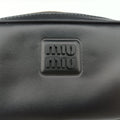 Logo belt Black leather DNP104 80/32ロゴベルト ブラック レザー DNP104 80/32