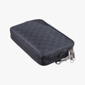 Interlocking G Messenger Black PVC coated canvas×Leather 703468 H037807826インターロッキングG ブラック PVCコーティングキャンバス×レザー 703468 H037807826
