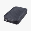 Interlocking G Messenger Black PVC coated canvas×Leather 703468 H037807826インターロッキングG ブラック PVCコーティングキャンバス×レザー 703468 H037807826