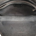 Interlocking G Messenger Black PVC coated canvas×Leather 703468 H037807826インターロッキングG ブラック PVCコーティングキャンバス×レザー 703468 H037807826