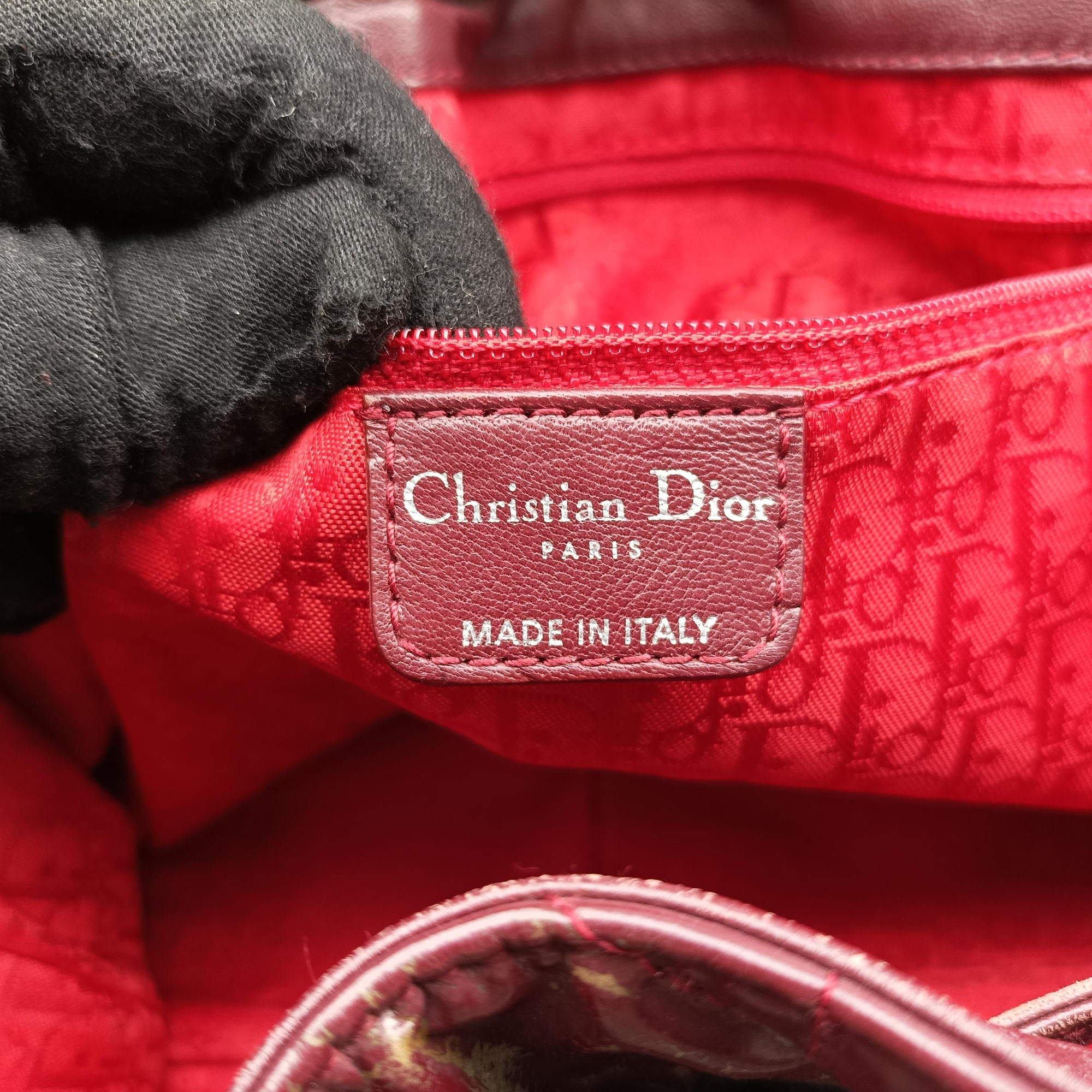 Cannage Red leather 09-RU-0057カナージュ レッド レザー 09-RU-0057