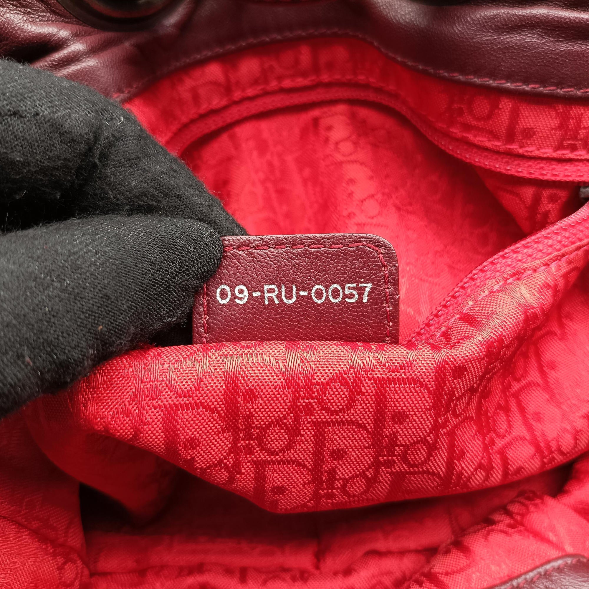 Cannage Red leather 09-RU-0057カナージュ レッド レザー 09-RU-0057