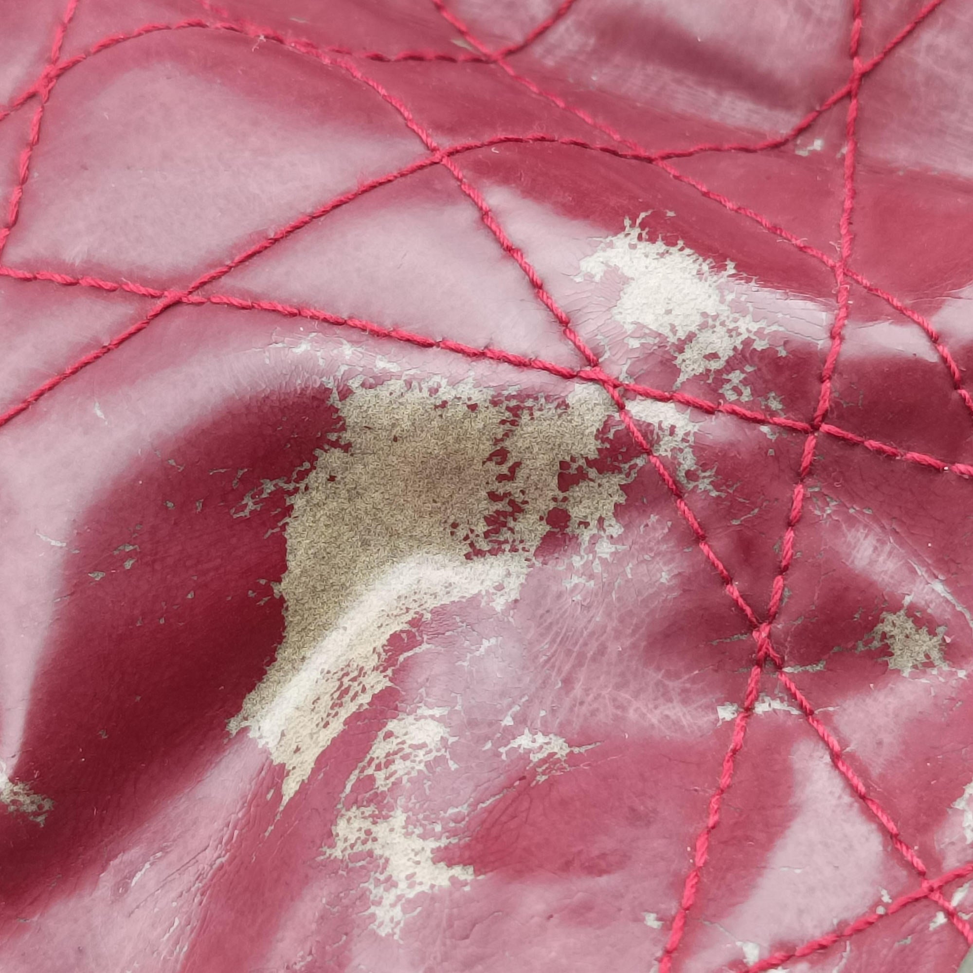 Cannage Red leather 09-RU-0057カナージュ レッド レザー 09-RU-0057