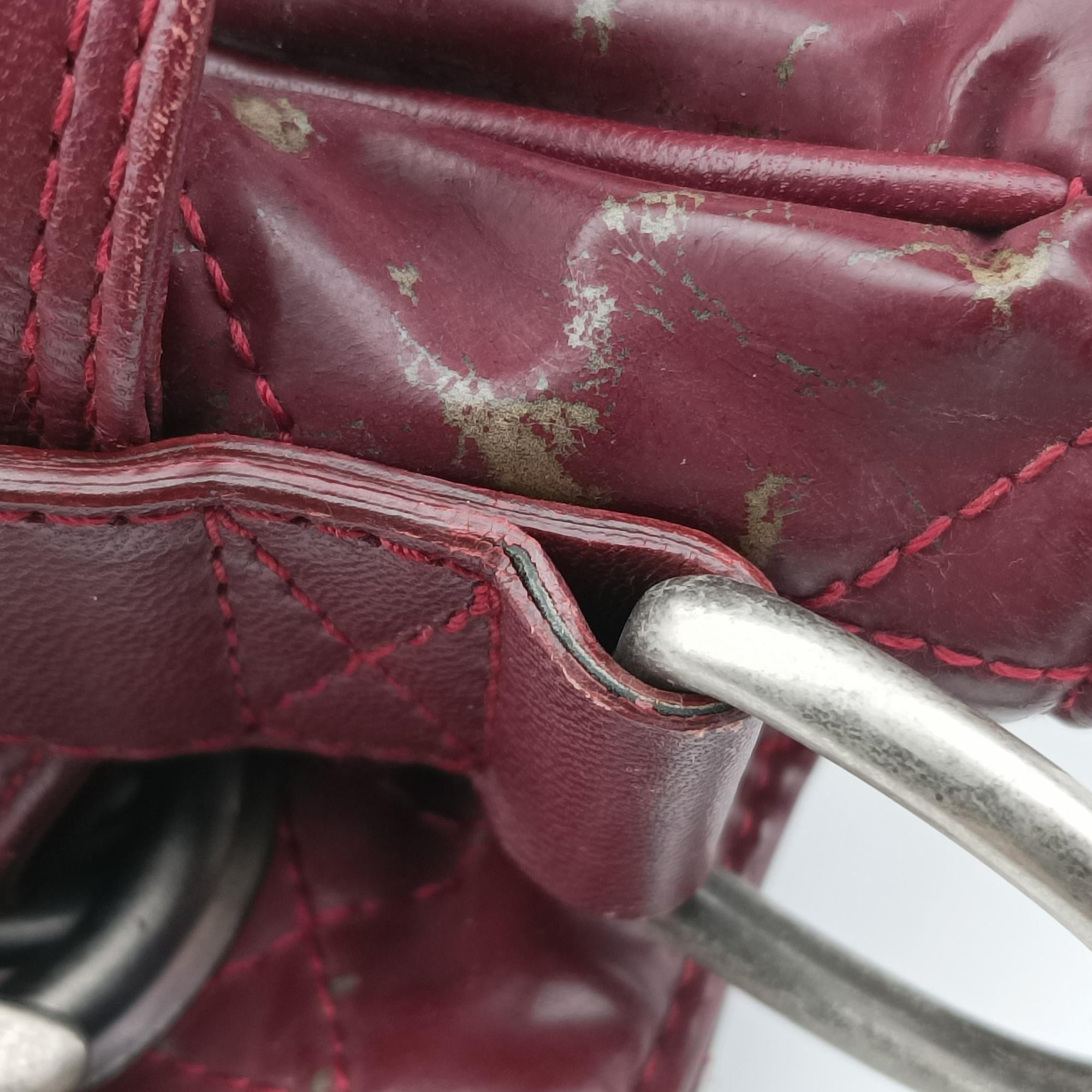 Cannage Red leather 09-RU-0057カナージュ レッド レザー 09-RU-0057