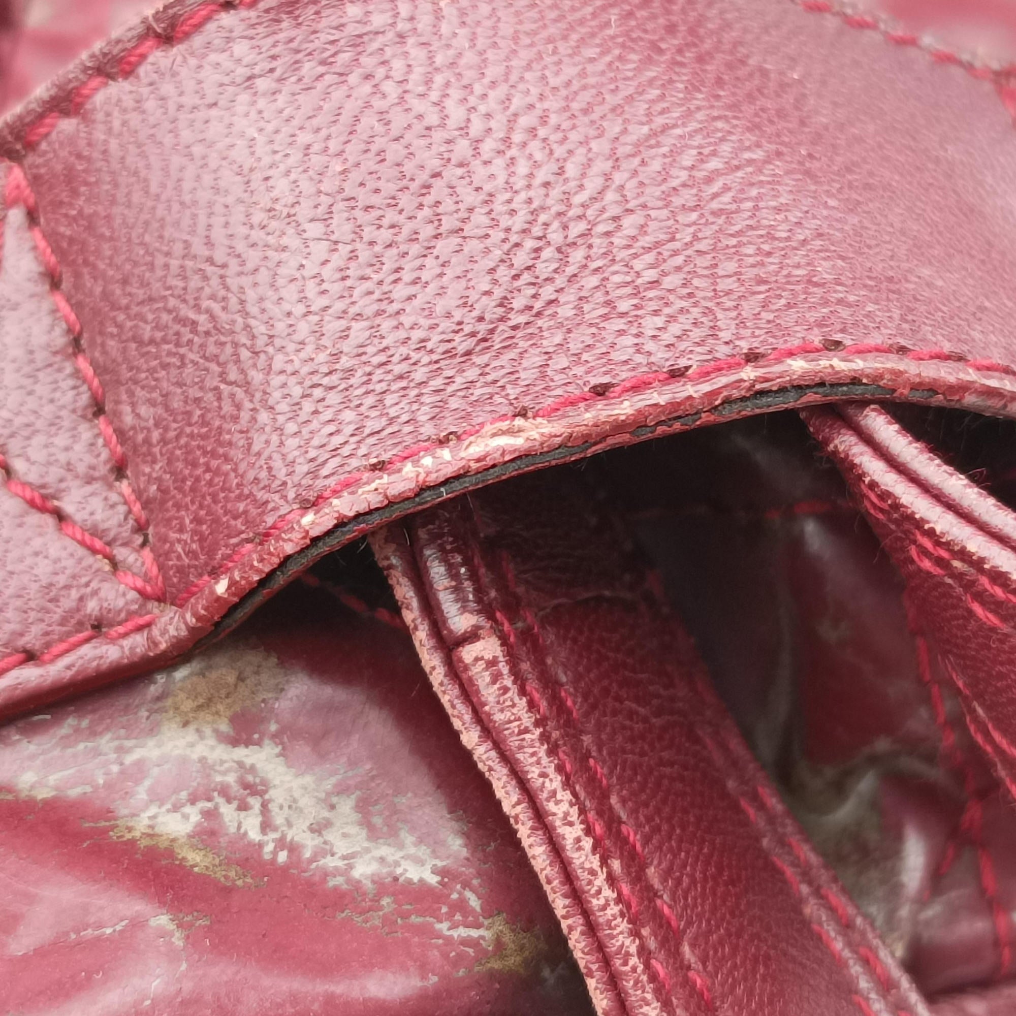 Cannage Red leather 09-RU-0057カナージュ レッド レザー 09-RU-0057