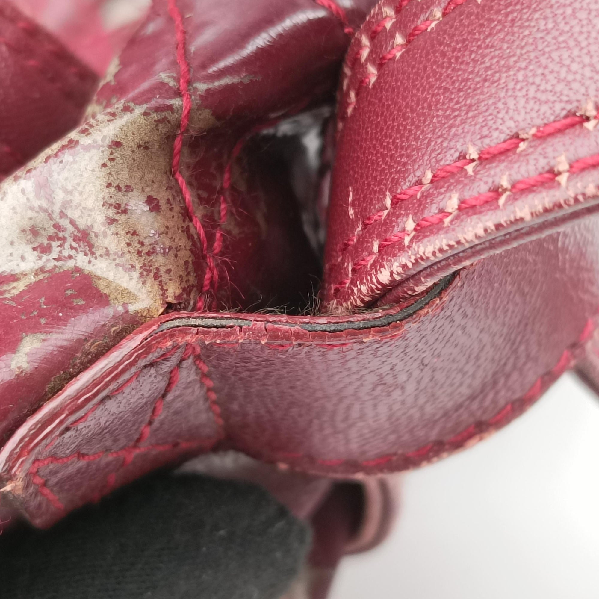 Cannage Red leather 09-RU-0057カナージュ レッド レザー 09-RU-0057