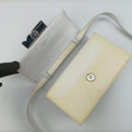 Lulu Bunny Beige x white Leather 367071 ARS367071.0914ルルバニー ベージュ x ホワイト レザー 367071 ARS367071.0914