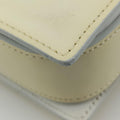 Lulu Bunny Beige x white Leather 367071 ARS367071.0914ルルバニー ベージュ x ホワイト レザー 367071 ARS367071.0914