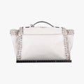 Vitello Vintage Studded Sound White Leather 110ヴィテッロ ヴィンテージ スタッデッド サウンド ホワイト レザー 110