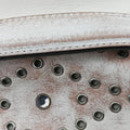 Vitello Vintage Studded Sound White Leather 110ヴィテッロ ヴィンテージ スタッデッド サウンド ホワイト レザー 110
