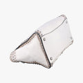 Vitello Vintage Studded Sound White Leather 110ヴィテッロ ヴィンテージ スタッデッド サウンド ホワイト レザー 110
