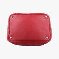 Tassel Drawstring Bucket Red leather BR5069 103タッセル ドローストリング バケツ レッド レザー BR5069 103