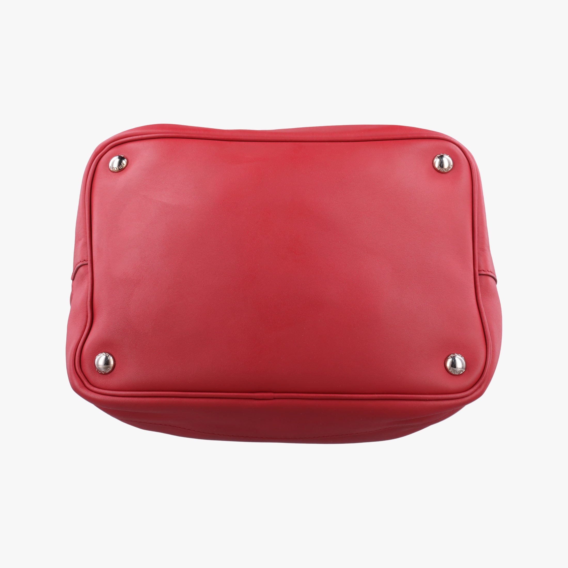 Tassel Drawstring Bucket Red leather BR5069 103タッセル ドローストリング バケツ レッド レザー BR5069 103
