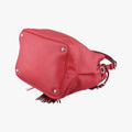 Tassel Drawstring Bucket Red leather BR5069 103タッセル ドローストリング バケツ レッド レザー BR5069 103