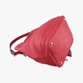 Tassel Drawstring Bucket Red leather BR5069 103タッセル ドローストリング バケツ レッド レザー BR5069 103