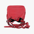 Tassel Drawstring Bucket Red leather BR5069 103タッセル ドローストリング バケツ レッド レザー BR5069 103