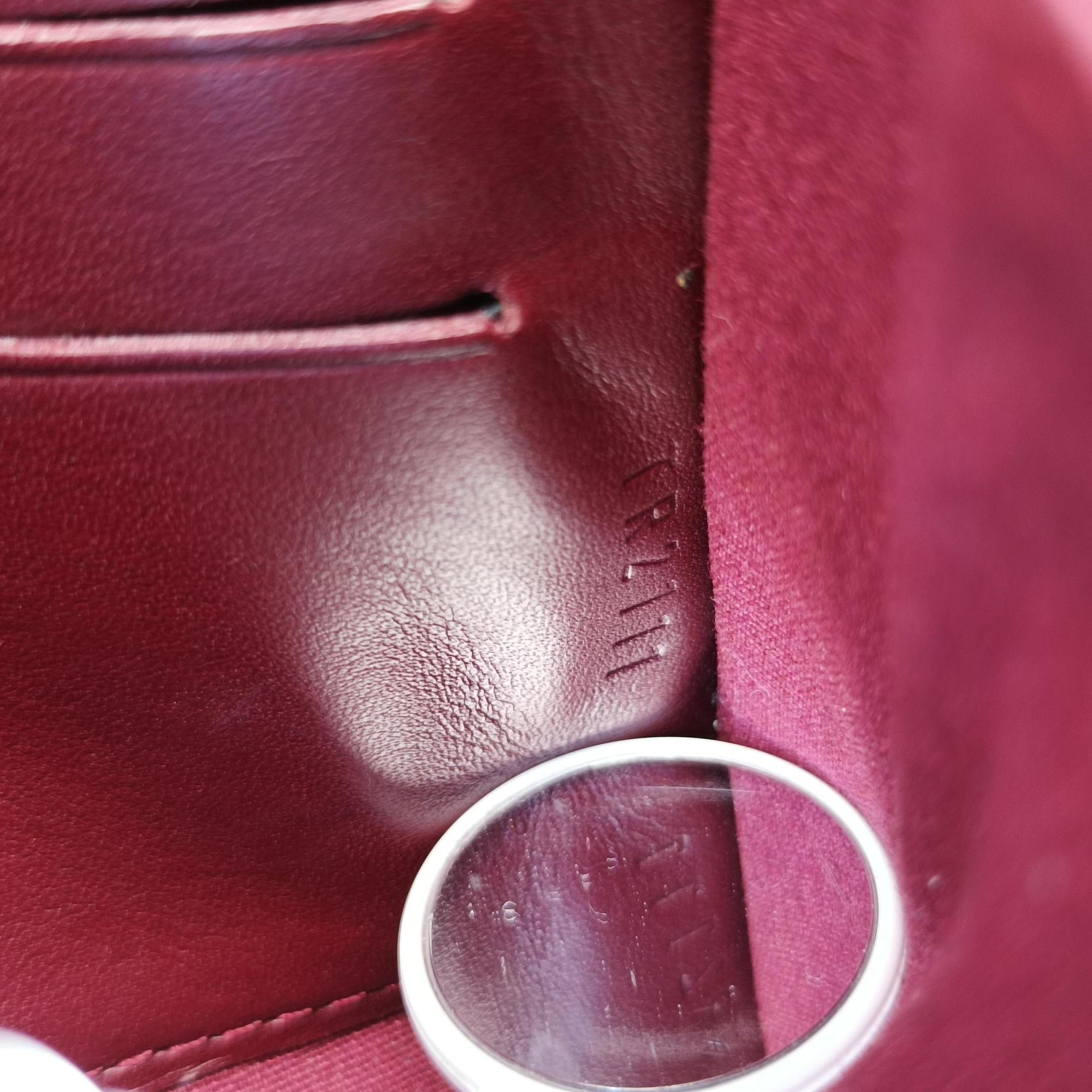 Clutch Ana Amarante Vernis M91549 TR2111クラッチ アナ アマラント ヴェルニ M91549 TR2111