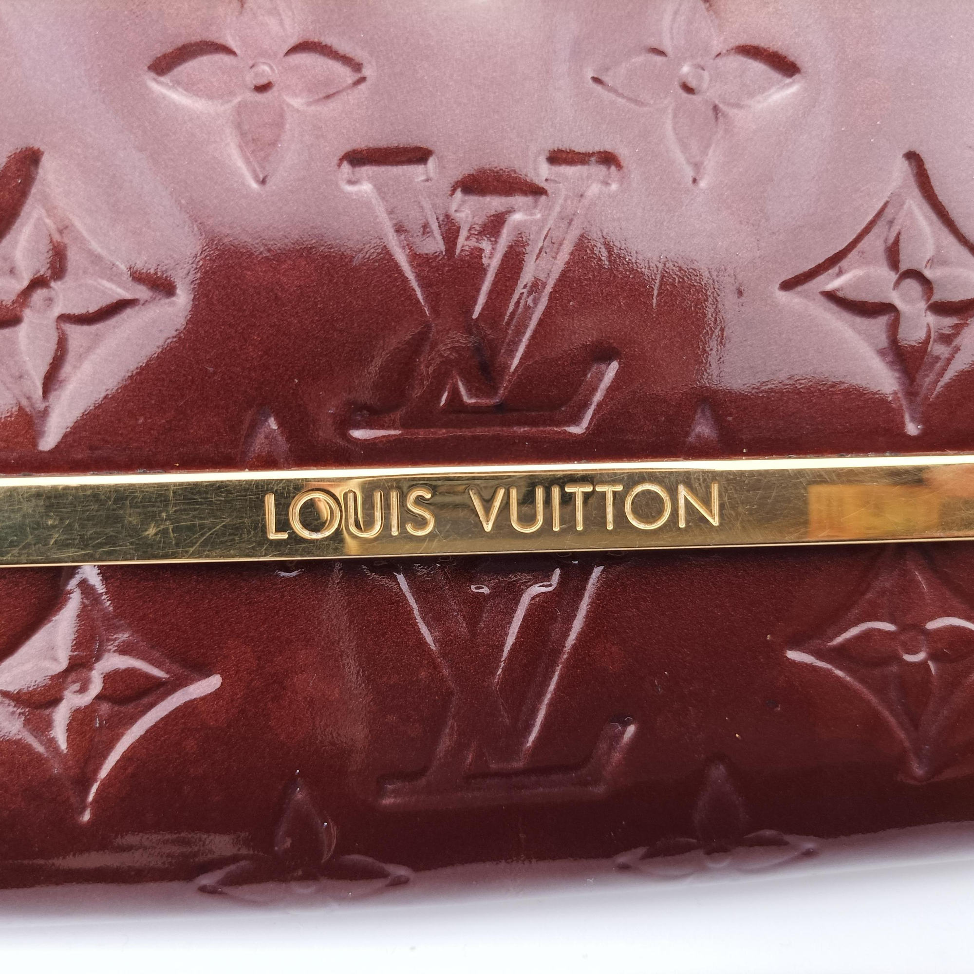 Clutch Ana Amarante Vernis M91549 TR2111クラッチ アナ アマラント ヴェルニ M91549 TR2111