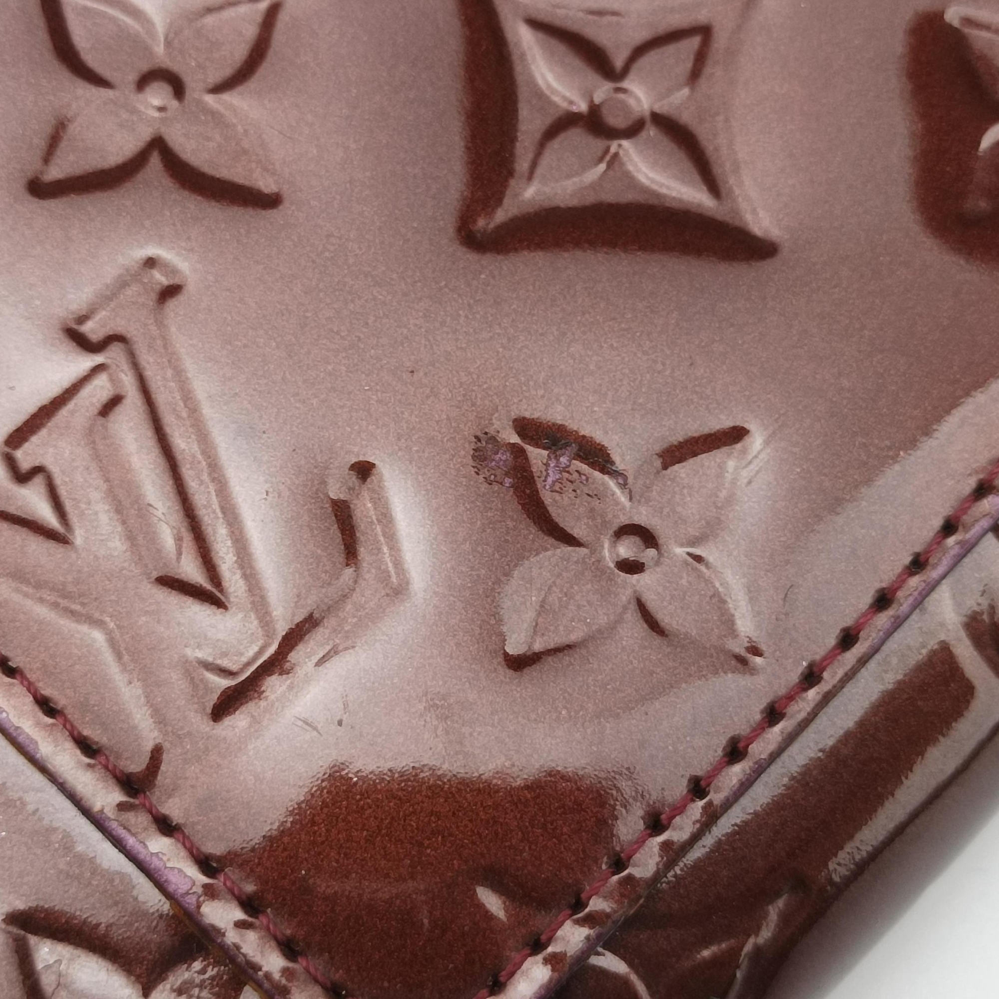 Clutch Ana Amarante Vernis M91549 TR2111クラッチ アナ アマラント ヴェルニ M91549 TR2111