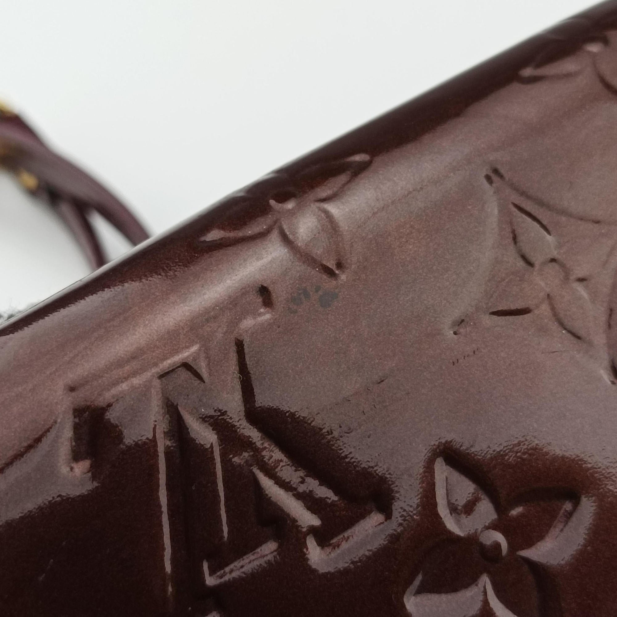 Clutch Ana Amarante Vernis M91549 TR2111クラッチ アナ アマラント ヴェルニ M91549 TR2111