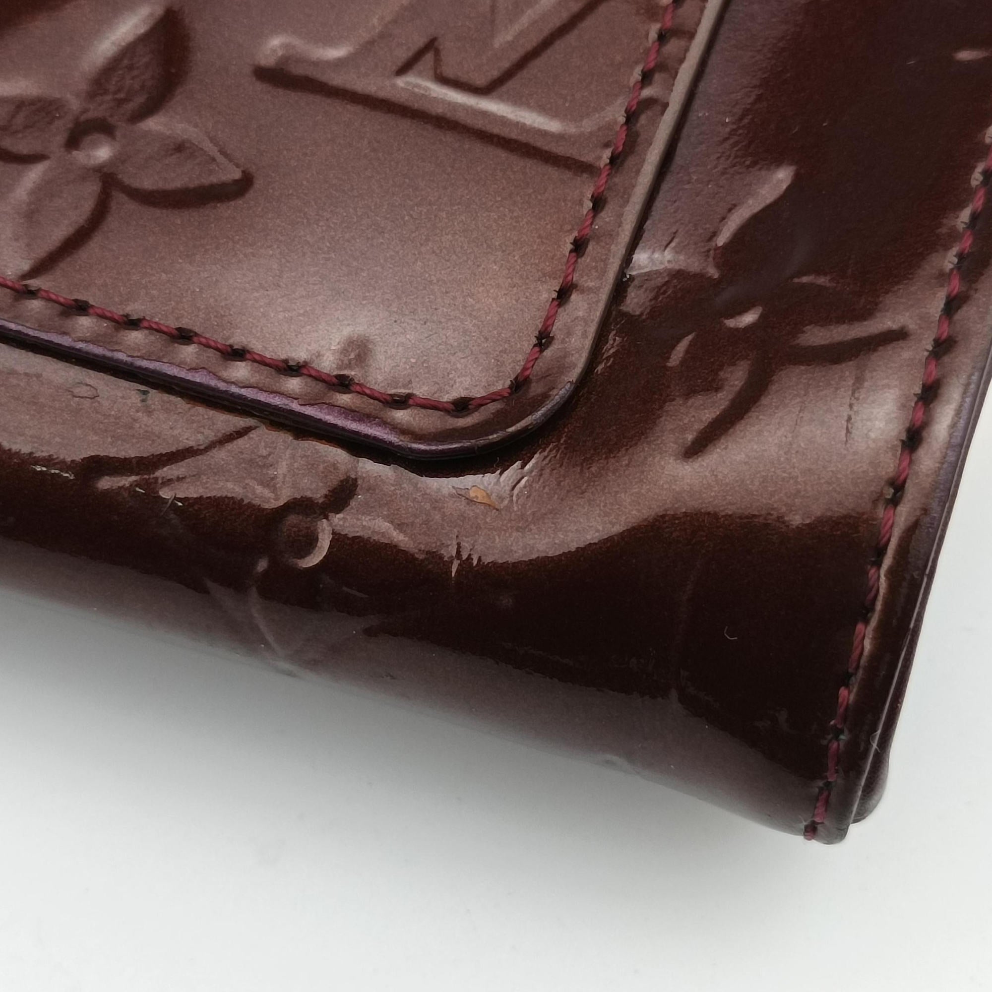 Clutch Ana Amarante Vernis M91549 TR2111クラッチ アナ アマラント ヴェルニ M91549 TR2111