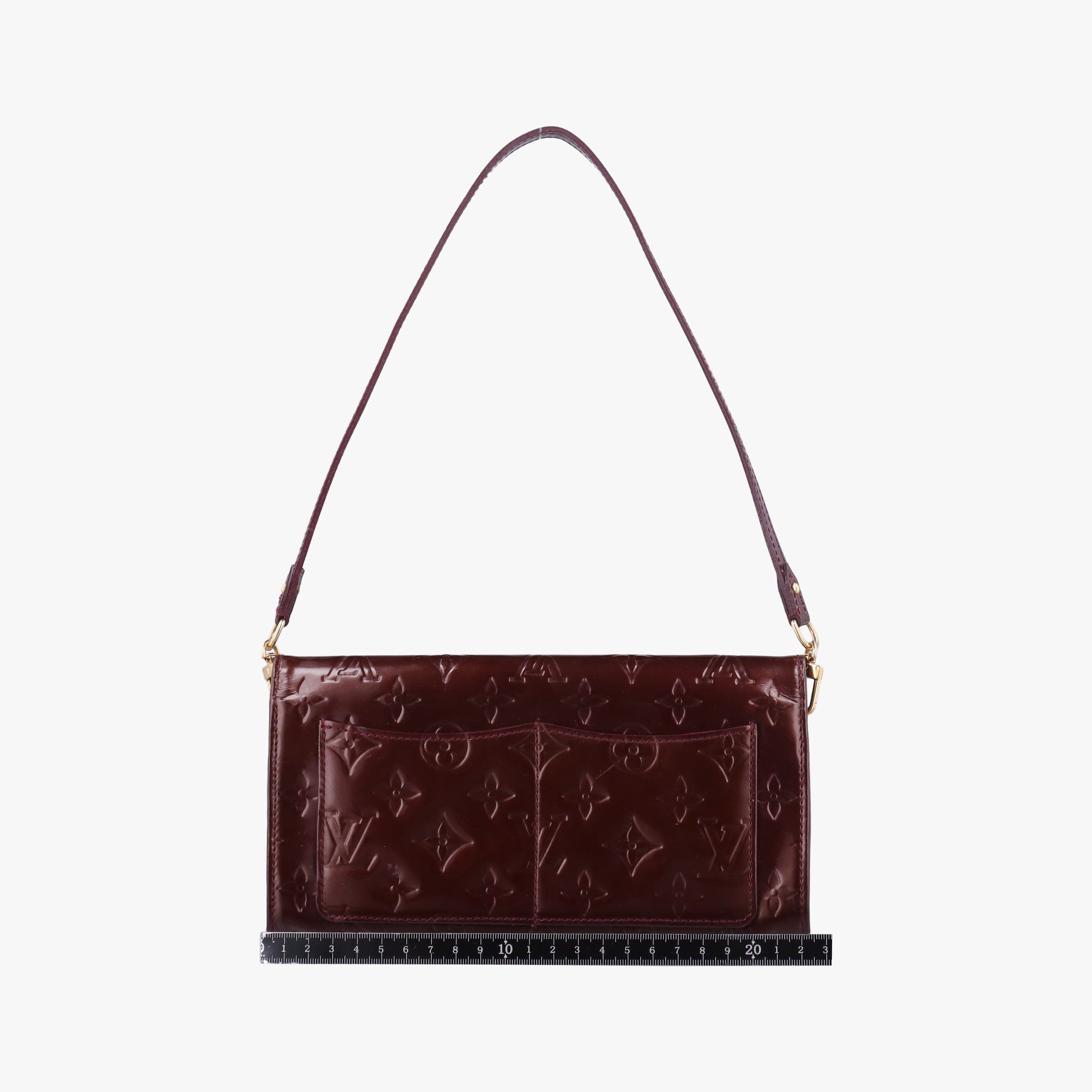 Clutch Ana Amarante Vernis M91549 TR2111クラッチ アナ アマラント ヴェルニ M91549 TR2111