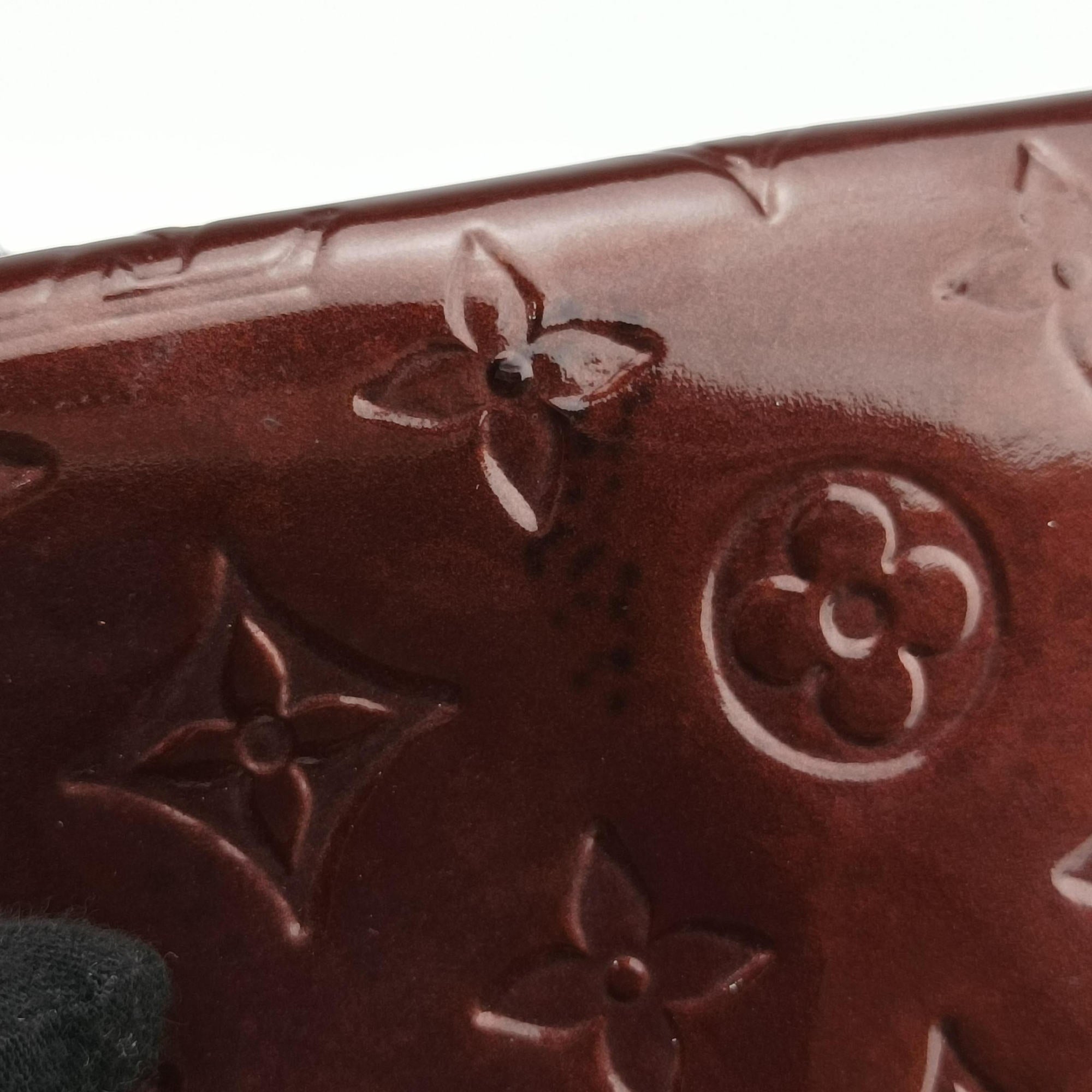 Clutch Ana Amarante Vernis M91549 TR2111クラッチ アナ アマラント ヴェルニ M91549 TR2111