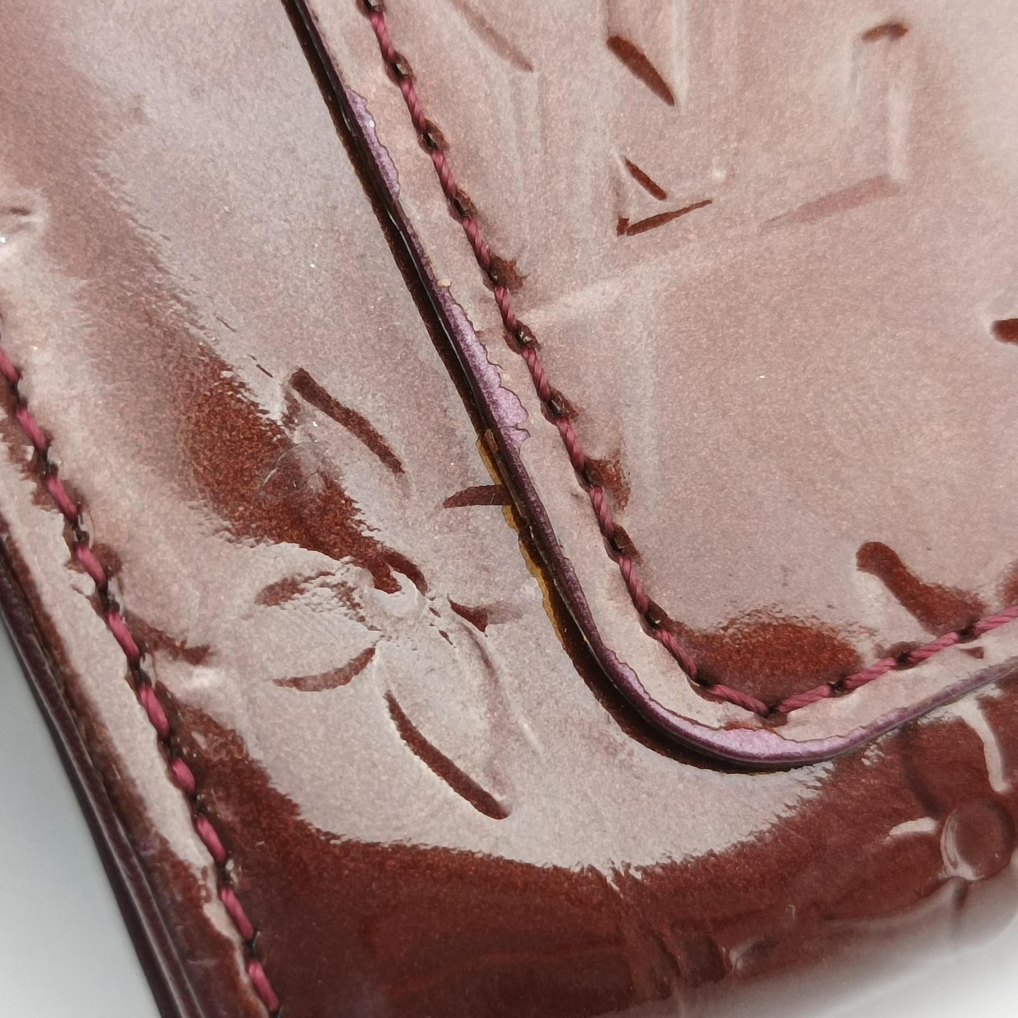 Clutch Ana Amarante Vernis M91549 TR2111クラッチ アナ アマラント ヴェルニ M91549 TR2111