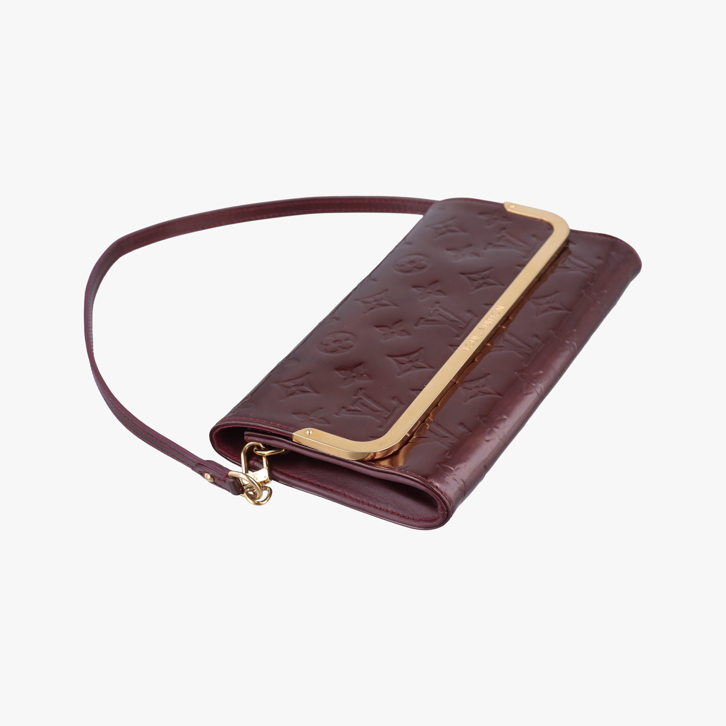 Clutch Ana Amarante Vernis M91549 TR2111クラッチ アナ アマラント ヴェルニ M91549 TR2111